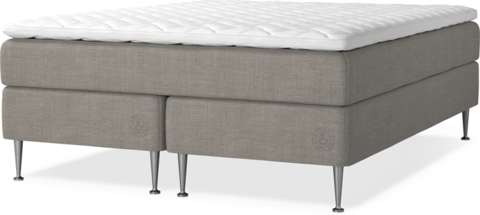 Saltskär Exclusive, Kontinentalsäng, dubbelsäng med bäddmadrass Saltskär Exclusive och sängben