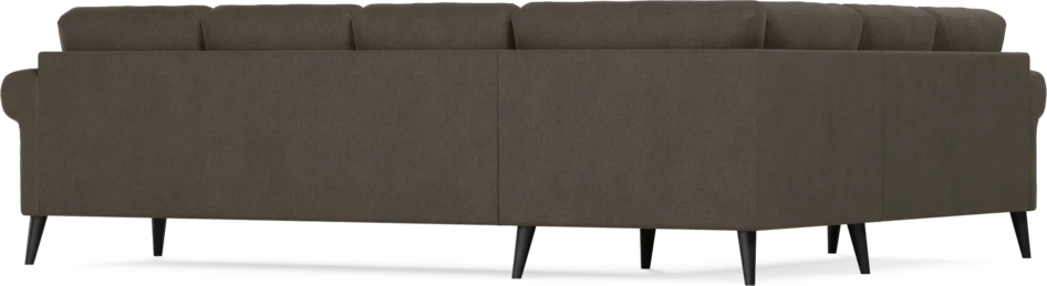 Eden - Hörnsoffa, 2+3-sits - Brun
