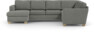 Friday - Hörnsoffa, 3+2-sits med schäslong vänster - Grå