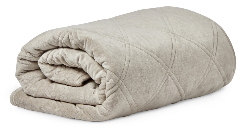 Moments - Tyngdpläd, 130x170 cm, 5 kg - Beige