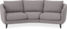 Madison - 3-sits soffa svängd, 70 cm - Grå