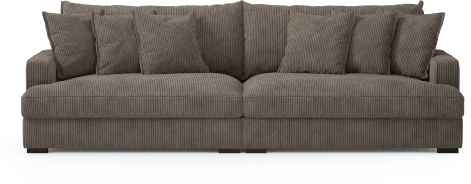 Rossi - 4-sits soffa - Brun