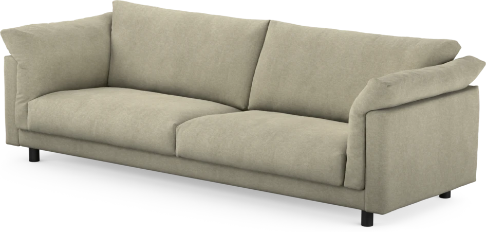 Cherrie - 4-sits soffa, fast klädsel - Beige