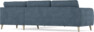 Bridge - Hörnsoffa, 2+2-sits - Blå