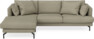 Harper - 4-sits med schäslong vänster - Beige