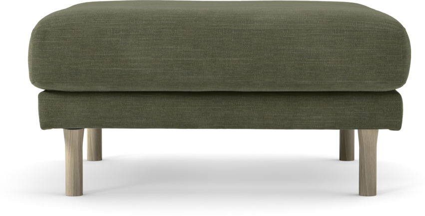 Willow - Fotpall, fast klädsel - Grön