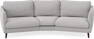 Madison - 3-sits soffa svängd, 90 cm - Grå