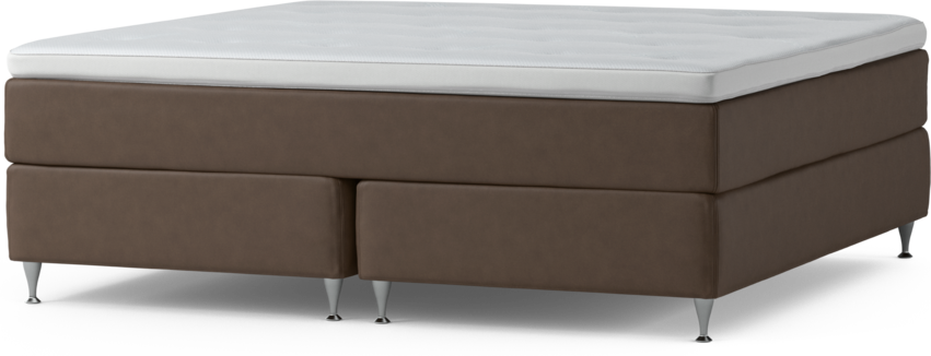 Delux Dream - Kontinentalsäng, dubbelsäng med bäddmadrass och sängben