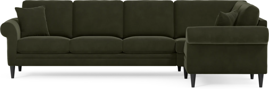 Eden - Hörnsoffa, 3+1-sits - Grön