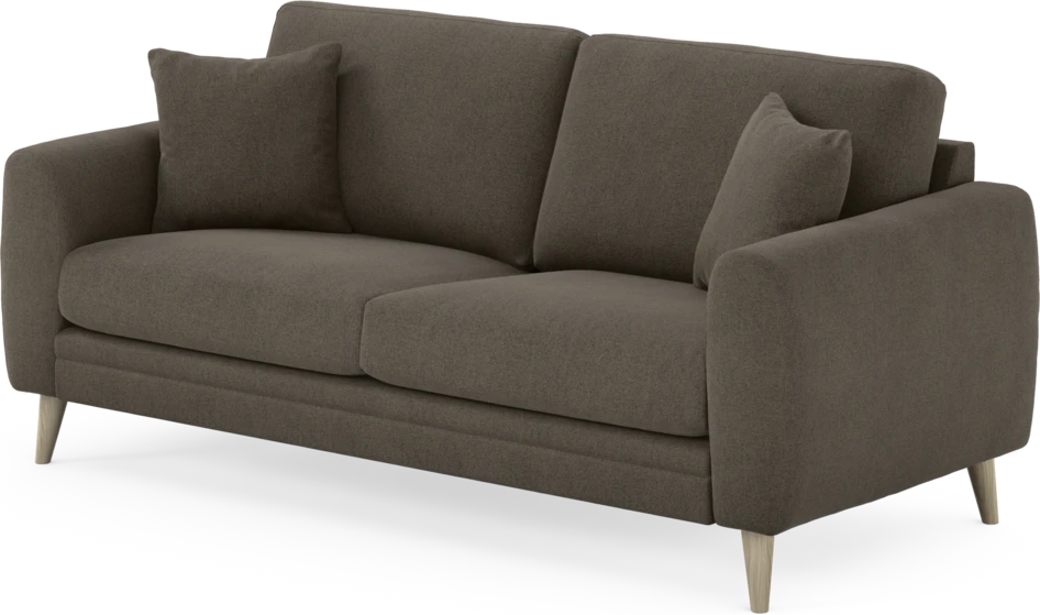 Eden - 2,5-sits soffa - Brun