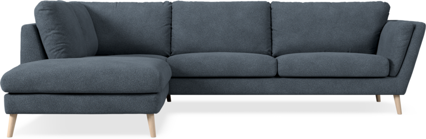 Madison Lux - 3-sits soffa med divan vänster - Vit