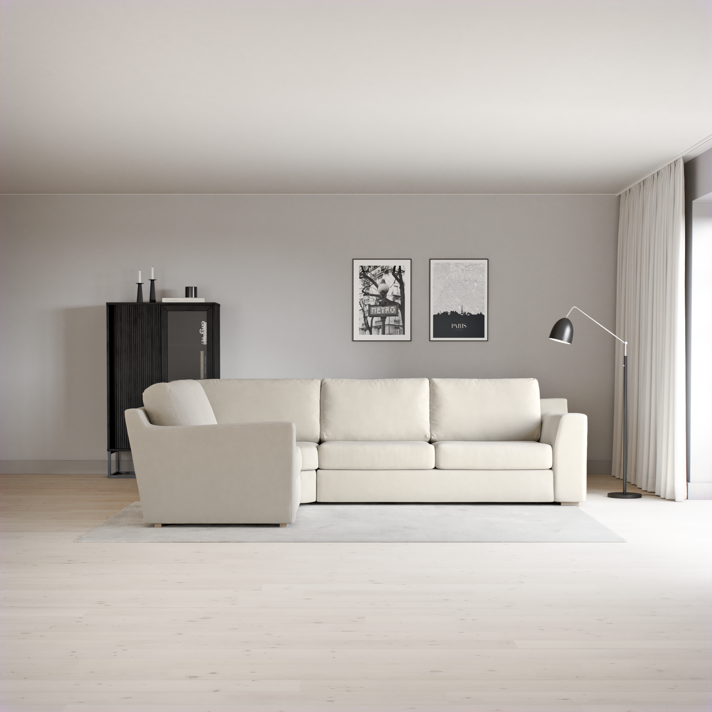 Friday - Hörnsoffa, 1,5+2,5-sits - inspiration