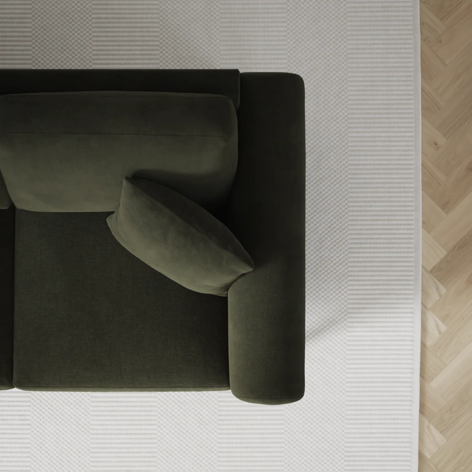 Eden - 2,5-sits soffa - Grön