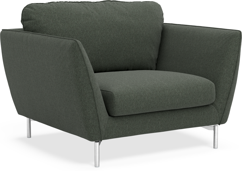 Madison Lux - Fåtölj, 70 cm - Grön