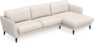 Bridge - 3-sits soffa med schäslong XL höger - Beige