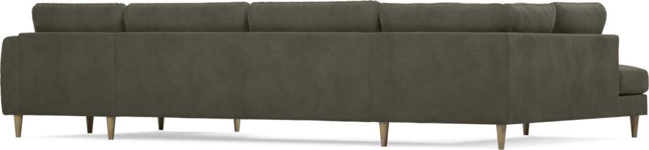 Bridge - 3-sits soffa med divan vänster och schäslong höger - Grå