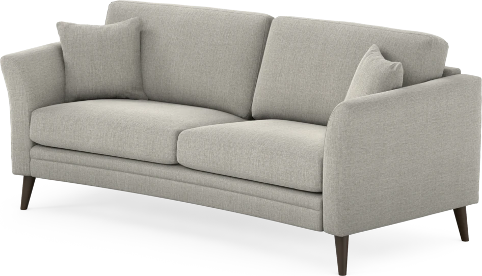 Eden - 2,5-sits soffa svängd - Grå