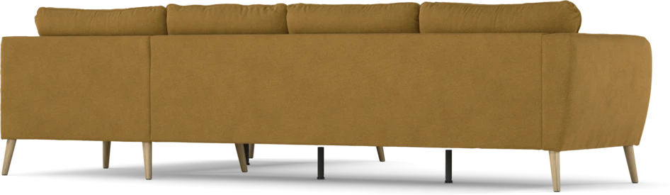 County - Hörnsoffa, 3+2-sits - Gul