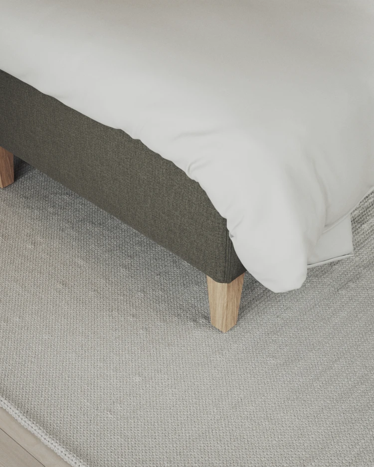 Delux Exclusive - Kontinentalsäng, enkelsäng 120 cm med bäddmadrass och sängben - inspiration