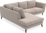 Madison - 2-sits soffa med divan vänster - Beige
