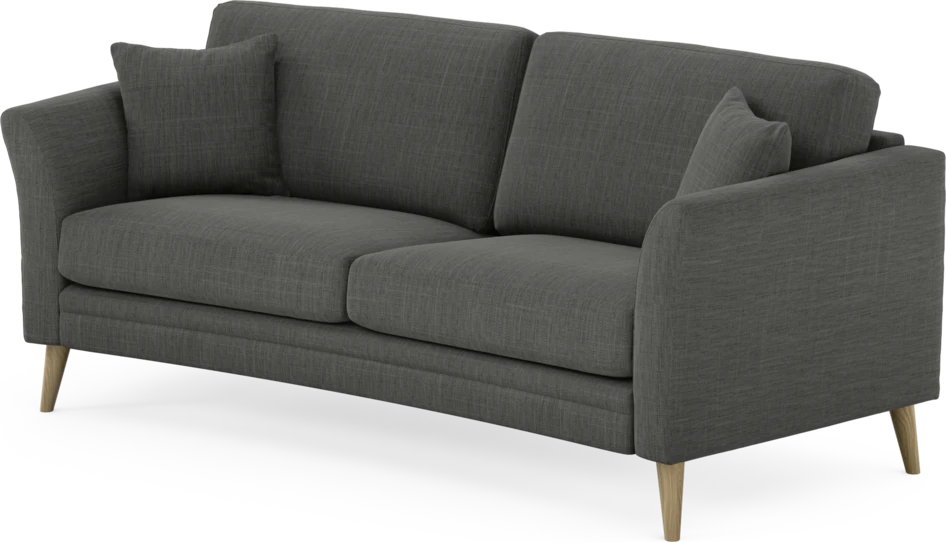 Eden - 2,5-sits soffa svängd - Grå