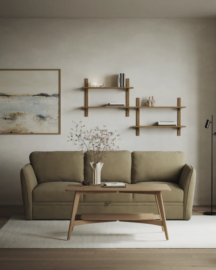 Öland - Bäddsoffa 3-sits, längsbäddad - inspiration