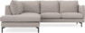 Madison - 2-sits soffa med divan vänster - Beige