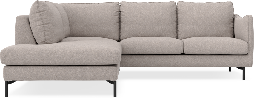 Madison - 2-sits soffa med divan vänster - Beige