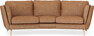 Madison - 3-sits soffa svängd, 70 cm - Orange