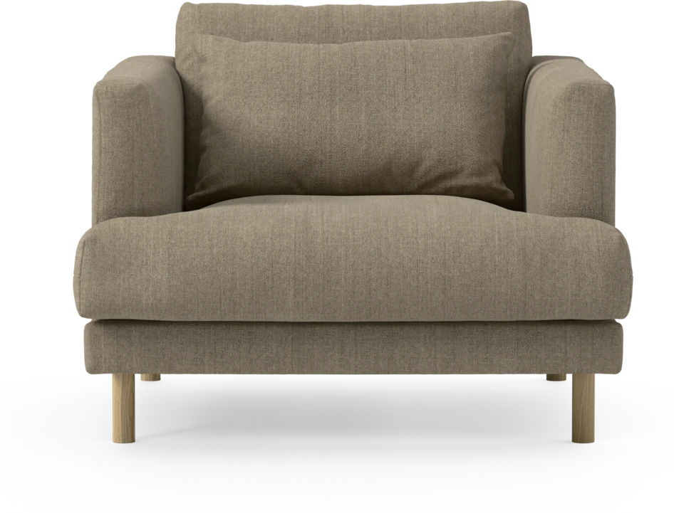 Harper - Fåtölj, 75 cm - Beige