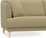 Macy Lux - 3-sits soffa - Gul