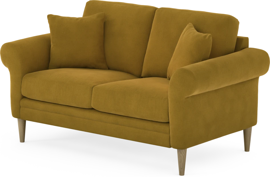 Eden - 2-sits soffa - Gul