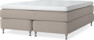 Delux Sense - Kontinentalsäng, dubbelsäng med bäddmadrass - Beige