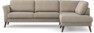 Bridge - 3-sits soffa med divan höger - Beige