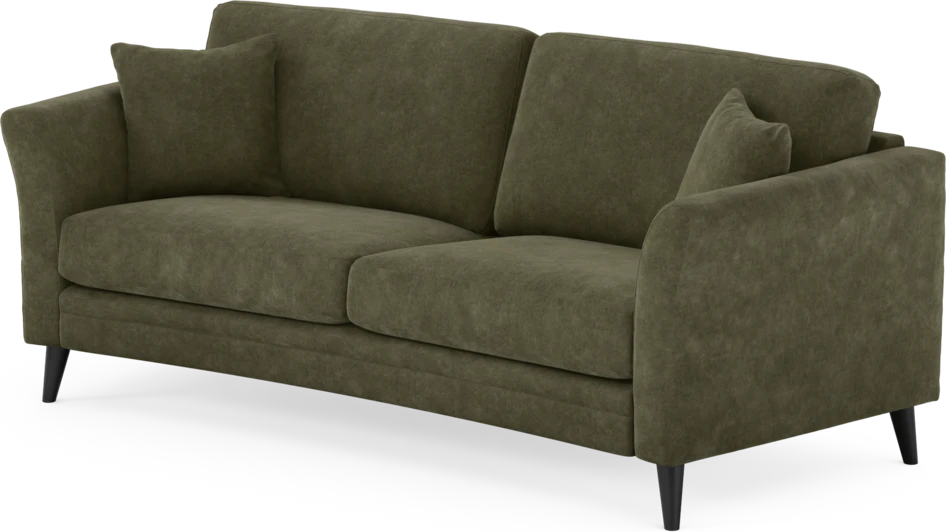 Eden - 2,5-sits soffa svängd - Grön