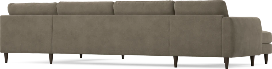 Bridge - 3-sits soffa med schäslong vänster och divan höger - Beige