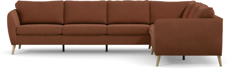 County - Hörnsoffa, 3+2-sits - Orange