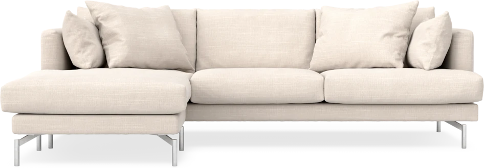 Harper - 4-sits med schäslong vänster - Beige