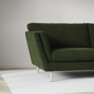 Madison Lux - 2-sits soffa med schäslong vänster - Grön
