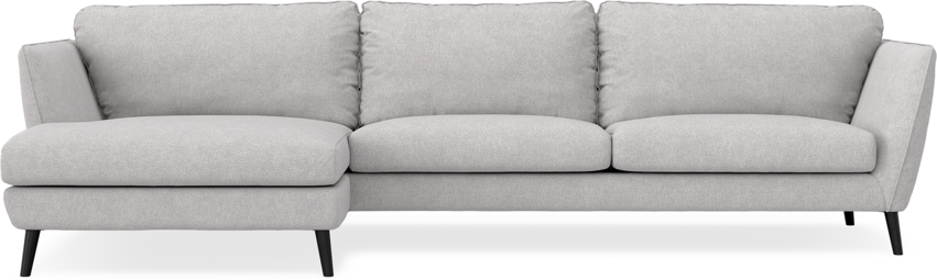 Madison - 3-sits soffa med schäslong vänster - Grå