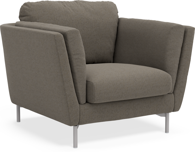 Madison Lux - Fåtölj, 70 cm - Brun