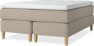 Delux Dream - Kontinentalsäng, dubbelsäng med bäddmadrass - Beige