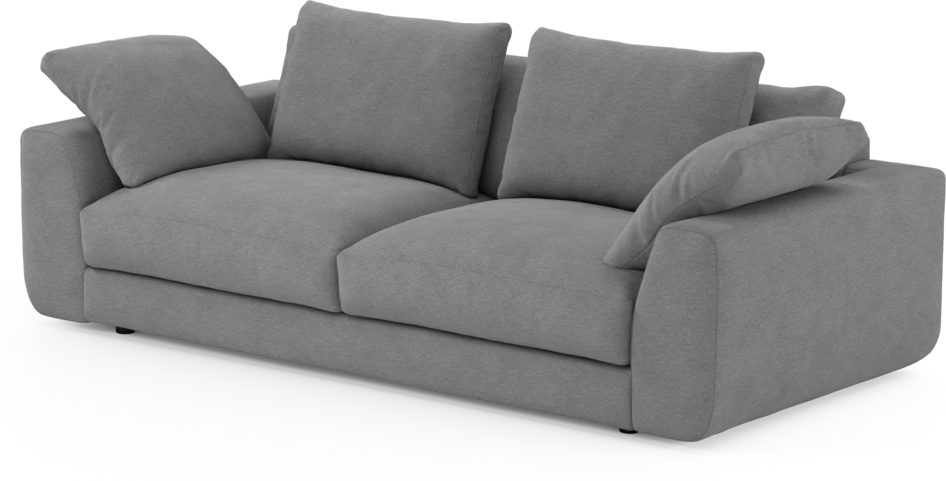 Amie - 3-sits soffa - Grå
