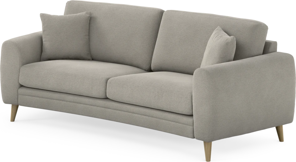 Eden - 2,5-sits soffa svängd - Grå