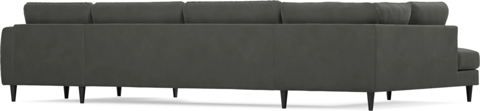 Bridge - 3-sits soffa med divan vänster och schäslong höger - Grå