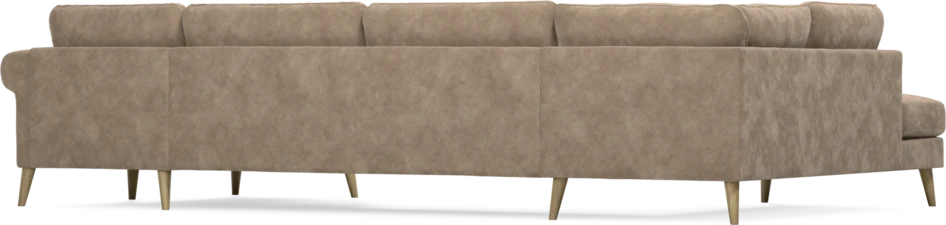 Bridge - 3-sits soffa med divan vänster och schäslong höger - Beige