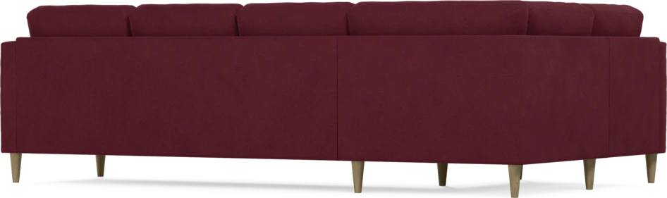 Eden - Hörnsoffa, 1+3-sits - Röd