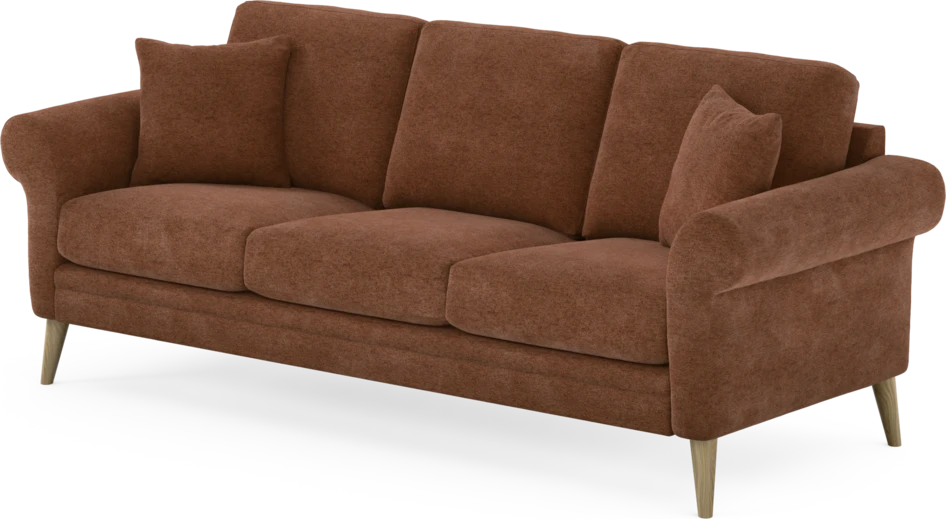Eden - 3-sits soffa - Orange