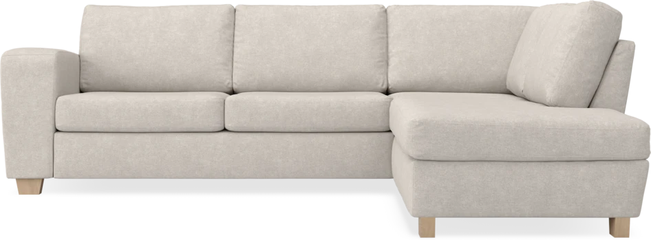 Friday - 2,5-sits soffa med divan höger - Grå
