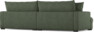 Rossi - 4-sits soffa - Grön